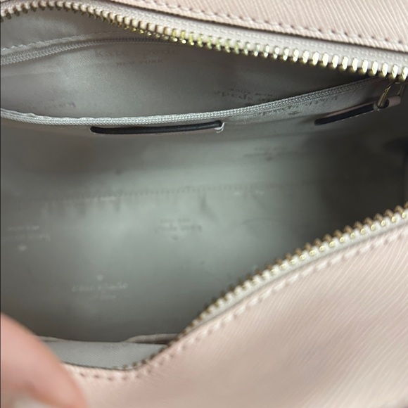 Kate Spade New York Pink Leather Satchel Crossbody - Picture 6 of 10